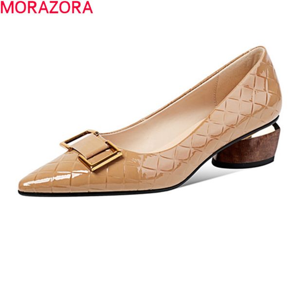 morazora large size 33-42 women pumps genuine leather ladies single shoes summer shallow pointed toe office dress shoes 210506, Black
morazora large size 33-42 women pumps genuine leather ladies single shoes summer shallow pointed toe office dress shoes 210506, Black