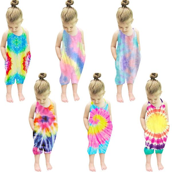 jumpsuits summer toddler kids baby girls sleeveless rainbow tie dyed romper jumpsuit clothes, Blue
jumpsuits summer toddler kids baby girls sleeveless rainbow tie dyed romper jumpsuit clothes, Blue