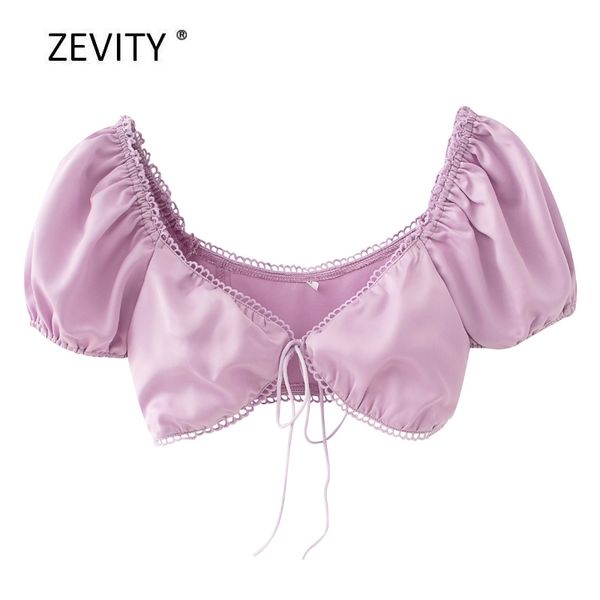 women candy colors pleats puff sleeve short smock blouse female lace edge stitching beach shirt chic ls6856 210419, White
women candy colors pleats puff sleeve short smock blouse female lace edge stitching beach shirt chic ls6856 210419, White