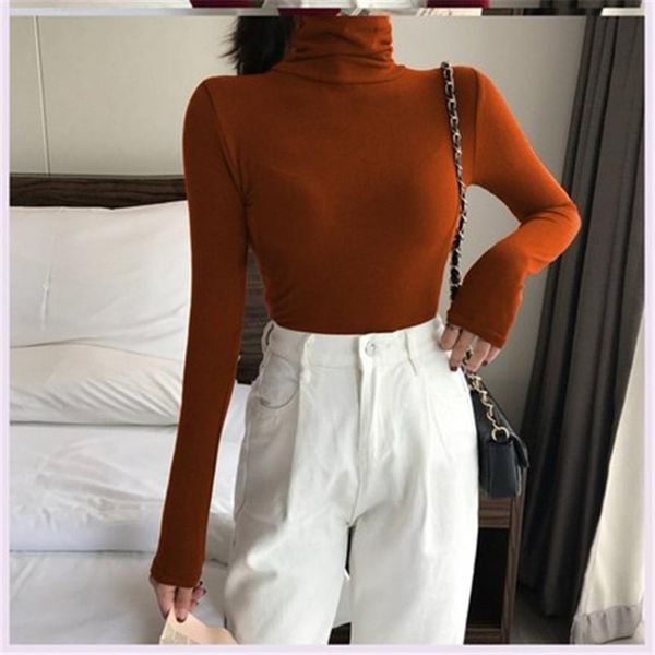 korean style turtleneck sweater women long sleeve stretch woman clothes basic undershirt pullover winter women's sweaters, White;black
korean style turtleneck sweater women long sleeve stretch woman clothes basic undershirt pullover winter women's sweaters, White;black