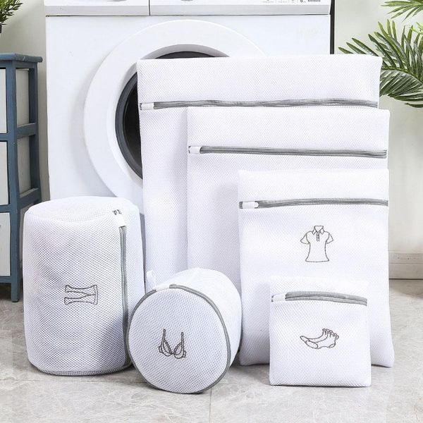 6pcs/set laundry bag home washing machine storage mesh thickened korean embroidery wash accessories tools bags
6pcs/set laundry bag home washing machine storage mesh thickened korean embroidery wash accessories tools bags