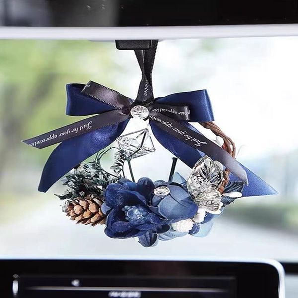 interior decorations auto car perfume fragrance is hanged the rearview mirror pendants jewelry to light sweet atmosphere oil dry flower ribb
interior decorations auto car perfume fragrance is hanged the rearview mirror pendants jewelry to light sweet atmosphere oil dry flower ribb