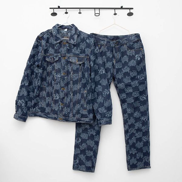 men's tracksuits designer mens fashion plaid print jacket jeans 2pic suits cool hip hop women jeanswears zipper overalls jeanswear zl9k, Gray
men's tracksuits designer mens fashion plaid print jacket jeans 2pic suits cool hip hop women jeanswears zipper overalls jeanswear zl9k, Gray