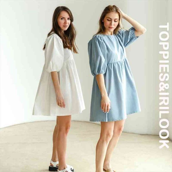 babydoll 100% cotton o neck womens dress short mini lantern sleeve blouses female a line ladies dresses summer, Black;gray
babydoll 100% cotton o neck womens dress short mini lantern sleeve blouses female a line ladies dresses summer, Black;gray