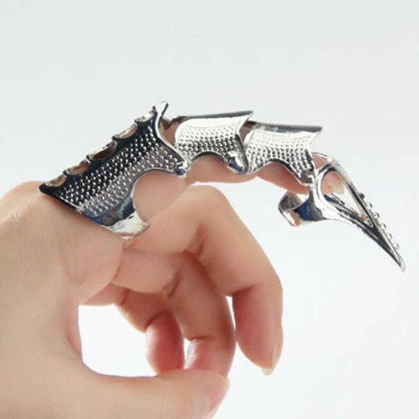imixlot punk ring rock scroll joint armor knuckle metal full finger claw rings, Silver
imixlot punk ring rock scroll joint armor knuckle metal full finger claw rings, Silver