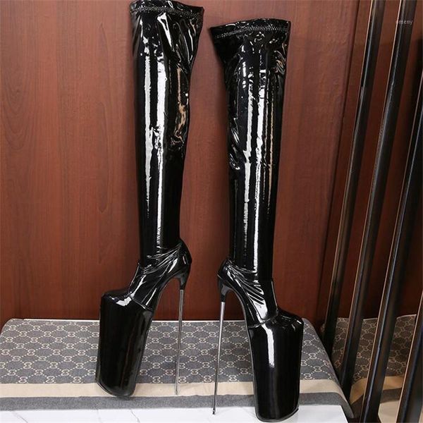 boots women's net red over the knee shoes transgender 30cm cm metal heels large size1, Black
boots women's net red over the knee shoes transgender 30cm cm metal heels large size1, Black