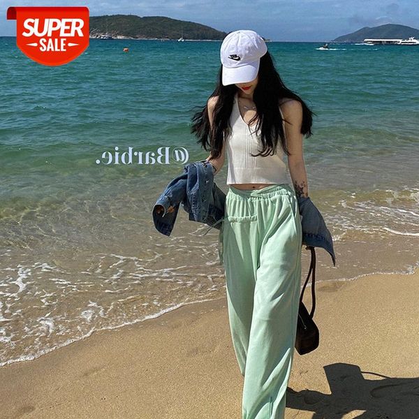 korean lazy loose casual pants trousers thin waist was thinner drape wide-leg women's trend #pa4e, Black;white
korean lazy loose casual pants trousers thin waist was thinner drape wide-leg women's trend #pa4e, Black;white