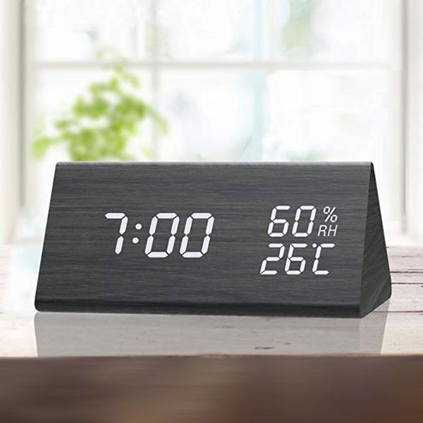 saat creative digital clock wooden electronic led time display temperature and humidity table for bedroom alarm other clocks & accessories
saat creative digital clock wooden electronic led time display temperature and humidity table for bedroom alarm other clocks & accessories