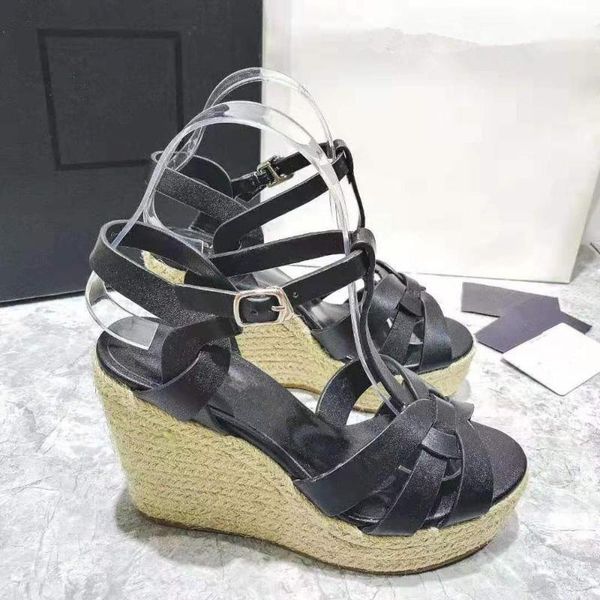 high heels sandals women wedges shoes for platform sapato feminino weave ladies fashion summer sandalias mujer 2021, Black
high heels sandals women wedges shoes for platform sapato feminino weave ladies fashion summer sandalias mujer 2021, Black