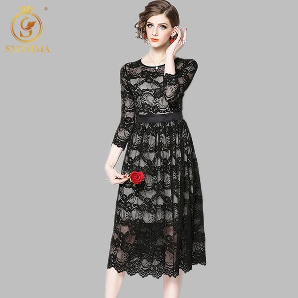 arrival women lace hollow out patchwork dress female casual black pleated dresses vestidos 210520, Black;gray
arrival women lace hollow out patchwork dress female casual black pleated dresses vestidos 210520, Black;gray