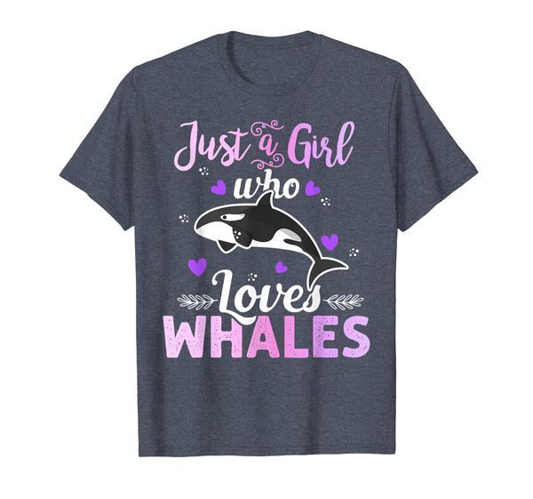 just a girl who loves whales t-shirt killer whale lover gift, White;black
just a girl who loves whales t-shirt killer whale lover gift, White;black