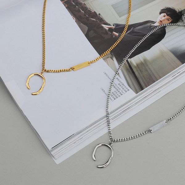 chokers allme simple geometric irregular pendant necklace for women trendy gold titanium steel choker necklaces minimalist jewelry, Golden;silver
chokers allme simple geometric irregular pendant necklace for women trendy gold titanium steel choker necklaces minimalist jewelry, Golden;silver