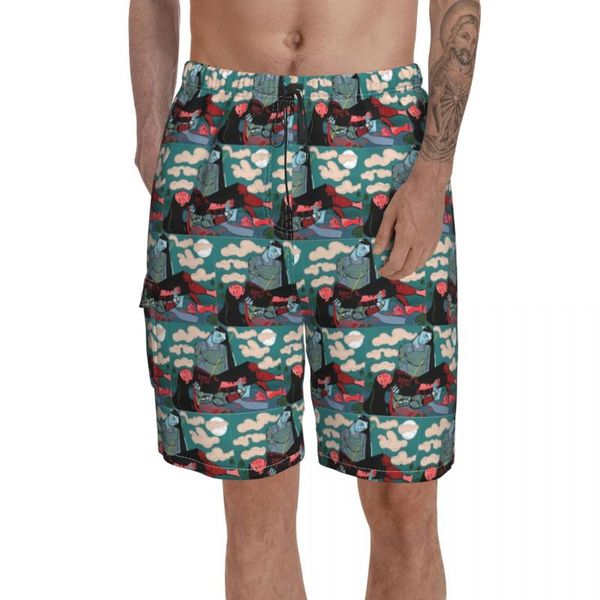 men's shorts promo pocket beach pants the untamed wangxian knights breathable quick dry print vintage male, White;black
men's shorts promo pocket beach pants the untamed wangxian knights breathable quick dry print vintage male, White;black