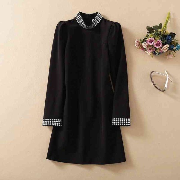 runway dresses the star same paragraph high-quality neckline cuffs diamond perspective black dress zodi
runway dresses the star same paragraph high-quality neckline cuffs diamond perspective black dress zodi