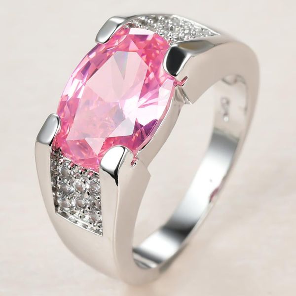 wedding rings cute female pink crystal stone ring charm silver color for women dainty bride oval zircon thin engagement, Slivery;golden
wedding rings cute female pink crystal stone ring charm silver color for women dainty bride oval zircon thin engagement, Slivery;golden