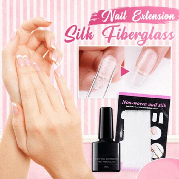 nail art kits 5/10/20pcs non-woven silk fiberglass gel tips extension fiber kit beauty
nail art kits 5/10/20pcs non-woven silk fiberglass gel tips extension fiber kit beauty