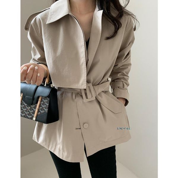 women's trench coats autumn coat women lapel single breasted slim female outwear fashion windbreaker korean elegant belted, Tan;black
women's trench coats autumn coat women lapel single breasted slim female outwear fashion windbreaker korean elegant belted, Tan;black