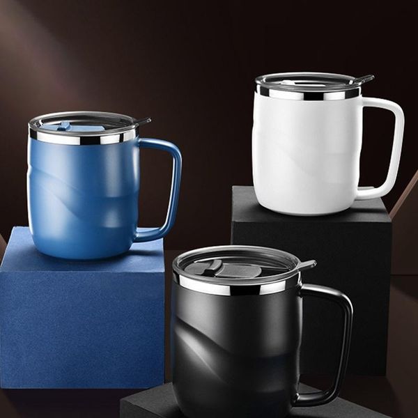 mugs double wall stainless steel coffee mug with lid portable cup travel tumbler creative space milk tea cups office water
mugs double wall stainless steel coffee mug with lid portable cup travel tumbler creative space milk tea cups office water