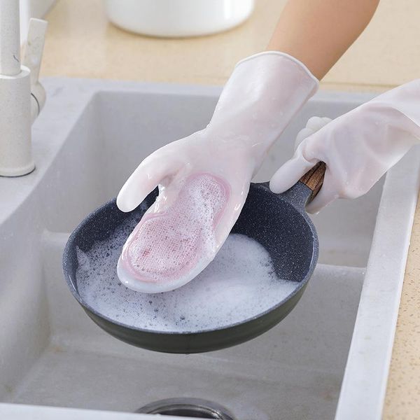 disposable gloves 1/2pcs silicone kitchen cleaning dishwashing magic scrubber rubber dish washing tools clean gadgets
disposable gloves 1/2pcs silicone kitchen cleaning dishwashing magic scrubber rubber dish washing tools clean gadgets