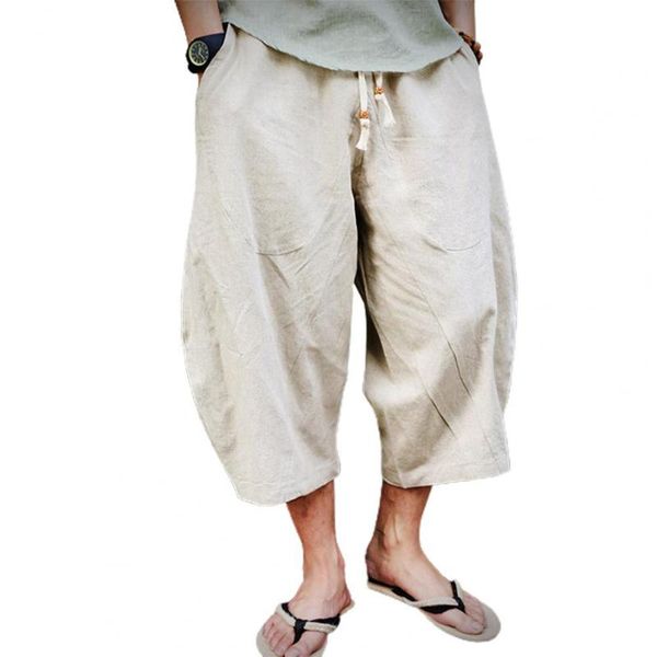 men's pants 2021 men baggy wide leg hanging crotch hip hop bloomers calf-length cross mid rise pockets trousers, Black
men's pants 2021 men baggy wide leg hanging crotch hip hop bloomers calf-length cross mid rise pockets trousers, Black