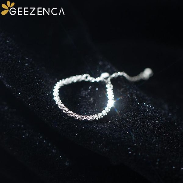 cluster rings geezenca s925 silver shinny soft adjustable ring minimalism sparkling italian jewelry 2021 trend girls women gift, Golden;silver
cluster rings geezenca s925 silver shinny soft adjustable ring minimalism sparkling italian jewelry 2021 trend girls women gift, Golden;silver