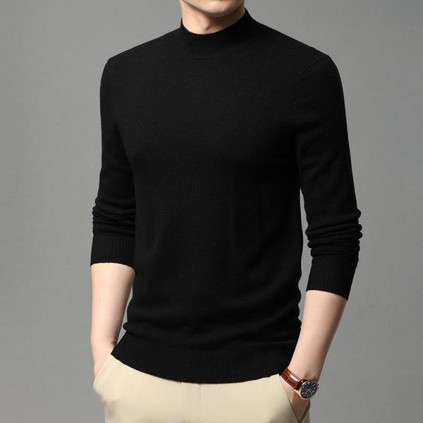 men's sweaters 2021 autumn and winter half high neck sweater men long sleeve knitted zde2622, White;black
men's sweaters 2021 autumn and winter half high neck sweater men long sleeve knitted zde2622, White;black