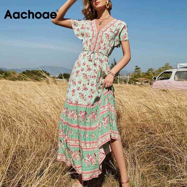 summer floral print a line long women v neck elastic waist boho beach dresses short sleeve holiday maxi dress 210413, Black;gray
summer floral print a line long women v neck elastic waist boho beach dresses short sleeve holiday maxi dress 210413, Black;gray