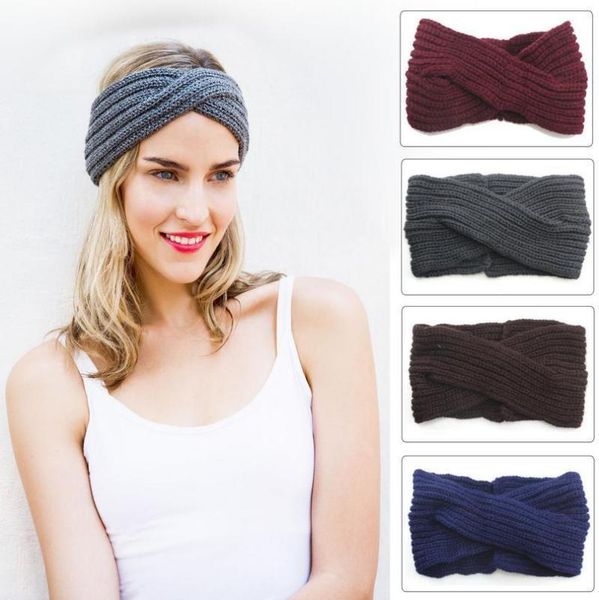 winter knitted twist headband for women girls warmer ear wool turban hairband headwrap bandage hair accessories haarband bandeau yoga bands
winter knitted twist headband for women girls warmer ear wool turban hairband headwrap bandage hair accessories haarband bandeau yoga bands