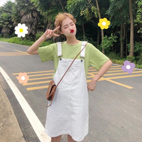 casual dresses big pocket solid denim strap dress 2021 spring summer fashion brand korean causal style loose black for women clothing, Black;gray
casual dresses big pocket solid denim strap dress 2021 spring summer fashion brand korean causal style loose black for women clothing, Black;gray
