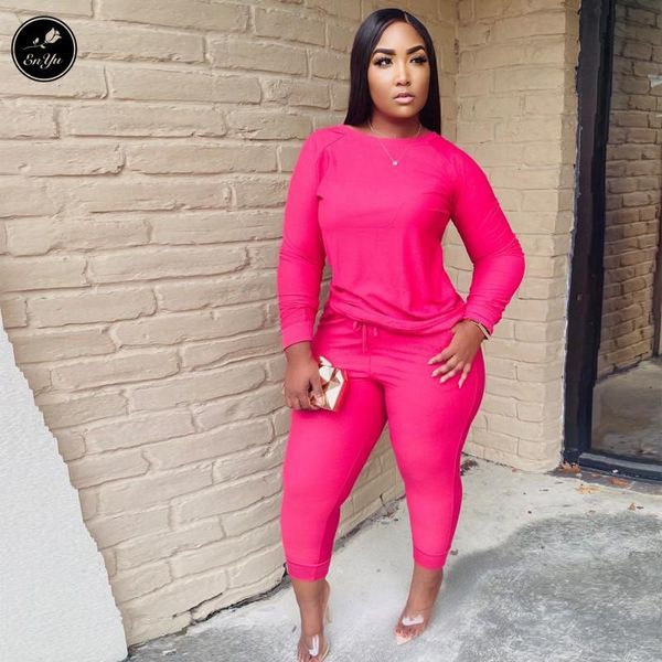 women's tracksuits enyu s-4xl arrival 2020 autumn women 2-piece casual solid set full sleeve pullover tes springy pants set, Gray
women's tracksuits enyu s-4xl arrival 2020 autumn women 2-piece casual solid set full sleeve pullover tes springy pants set, Gray