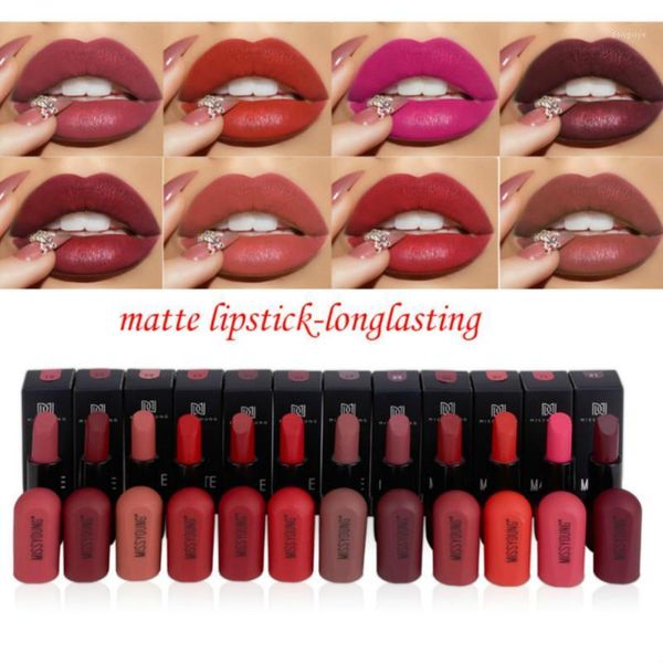 fashion 12 colors red lipgloss matte lip gloss velvety lipstick liquid waterproof tint makeup cosmetic1
fashion 12 colors red lipgloss matte lip gloss velvety lipstick liquid waterproof tint makeup cosmetic1