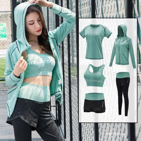 two piece dress autumn and winter lady suit women's five-piece outdoor running fitness high waist show thin speed dry clothes, White
two piece dress autumn and winter lady suit women's five-piece outdoor running fitness high waist show thin speed dry clothes, White