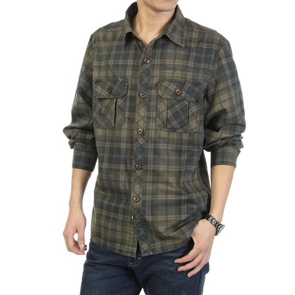 men's cotton long sleeve multi-pocket military style plaid shirt outdoor camping tooling workwear casual shirts, White;black
men's cotton long sleeve multi-pocket military style plaid shirt outdoor camping tooling workwear casual shirts, White;black