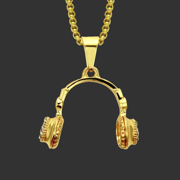 men chains pendant for hip hop amulet neck s dj headset necklace personality domineering men's and women's fashion punk rock acces, Silver
men chains pendant for hip hop amulet neck s dj headset necklace personality domineering men's and women's fashion punk rock acces, Silver