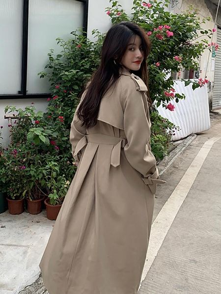 women's trench coats spring autumn women coat fashion temperament elegant sweet all-match office ladies chic loose luxury business wind, Tan;black
women's trench coats spring autumn women coat fashion temperament elegant sweet all-match office ladies chic loose luxury business wind, Tan;black