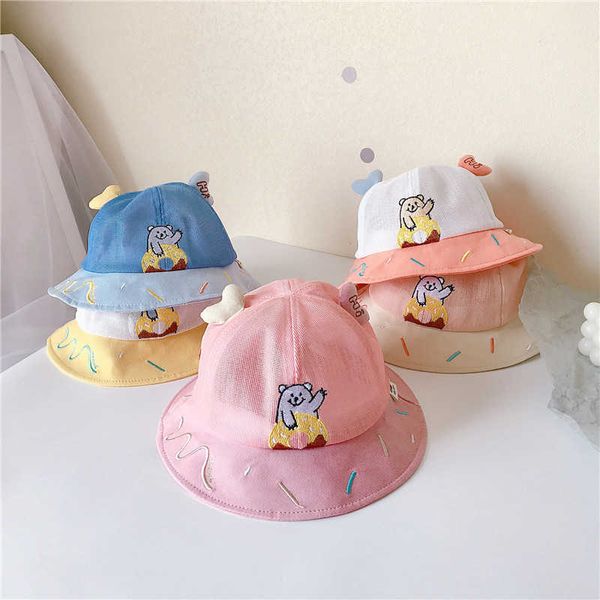 tuyu 21 year korean children hat summer net cartoon animal fisherman basin sun shading cap, Yellow
tuyu 21 year korean children hat summer net cartoon animal fisherman basin sun shading cap, Yellow