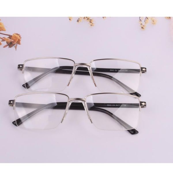fashion sunglasses frames business man glasses frame transparent lens classic half rim optical metal decoration myopia presbyop, Black
fashion sunglasses frames business man glasses frame transparent lens classic half rim optical metal decoration myopia presbyop, Black