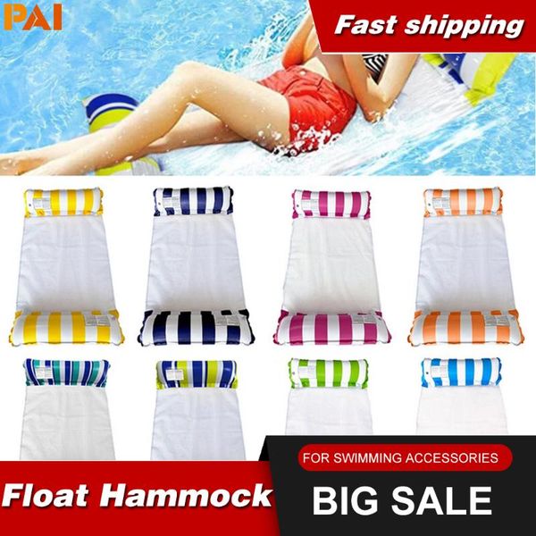 inflatable mattress water float hammock swimming pool beach accessories foldable floating sleeping cushion bed chair floats & tubes
inflatable mattress water float hammock swimming pool beach accessories foldable floating sleeping cushion bed chair floats & tubes