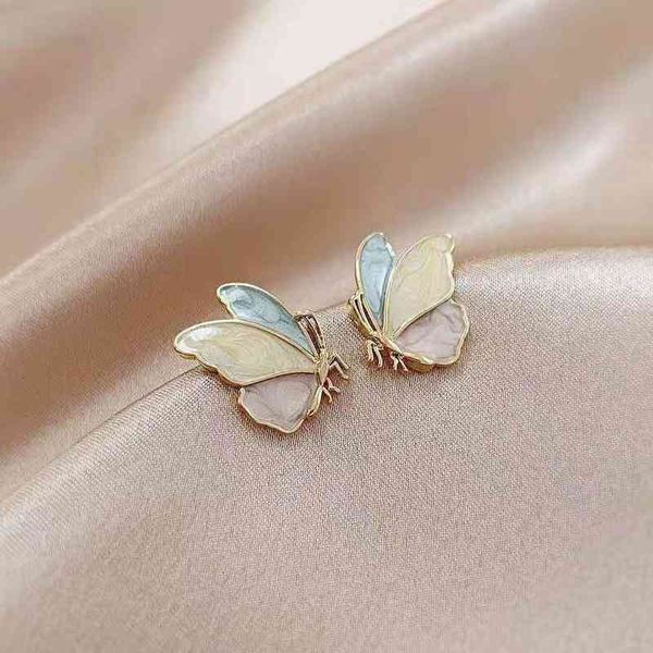 charms ear stud clip rings s925 silver light blue purple butterfly color cute small fresh three-dimensional temperament simple and clever fo, Golden
charms ear stud clip rings s925 silver light blue purple butterfly color cute small fresh three-dimensional temperament simple and clever fo, Golden