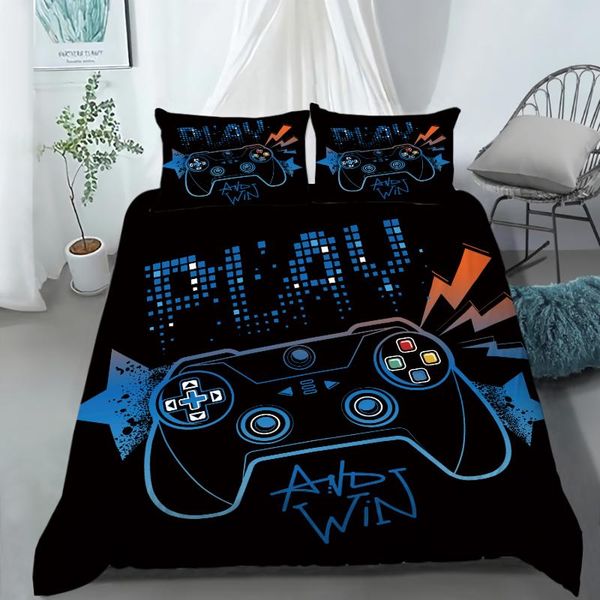 bedding sets gamepad set king size duvet cover pillowcase creative black game for kids housse de couette bedclothes 2/3pcs
bedding sets gamepad set king size duvet cover pillowcase creative black game for kids housse de couette bedclothes 2/3pcs