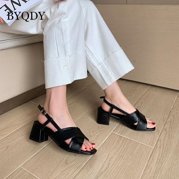 dress shoes byqdy punk rock square high heels woman sandals pu leather fashion rubber sole buckle roman style chunky, Black
dress shoes byqdy punk rock square high heels woman sandals pu leather fashion rubber sole buckle roman style chunky, Black
