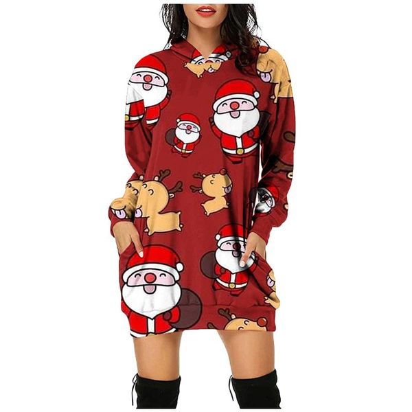 casual dresses feitong women's christmas party fashion long sleeves hoodie bag hip pocket print sweatshirts dress vestido feminino, Black;gray
casual dresses feitong women's christmas party fashion long sleeves hoodie bag hip pocket print sweatshirts dress vestido feminino, Black;gray