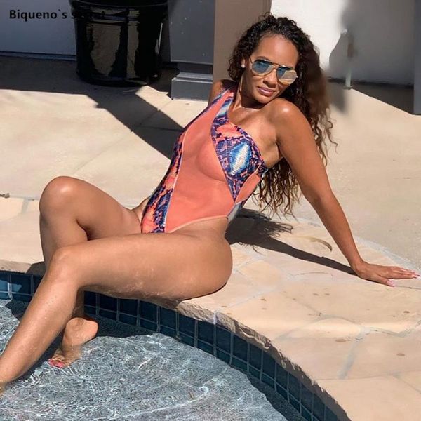 one-piece suits irregularity snakeskin bodysuits hollow mesh bikini 2021 mujer one-shoulder beachwear swimwear women one piece swimsuit mono
one-piece suits irregularity snakeskin bodysuits hollow mesh bikini 2021 mujer one-shoulder beachwear swimwear women one piece swimsuit mono