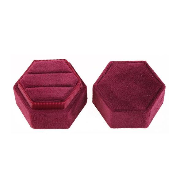 jewelry pouches, bags hexagon velvet ring bearer box - premium gorgeous vintage double display holder with detachable lid for (wine drop, Pink;blue
jewelry pouches, bags hexagon velvet ring bearer box - premium gorgeous vintage double display holder with detachable lid for (wine drop, Pink;blue