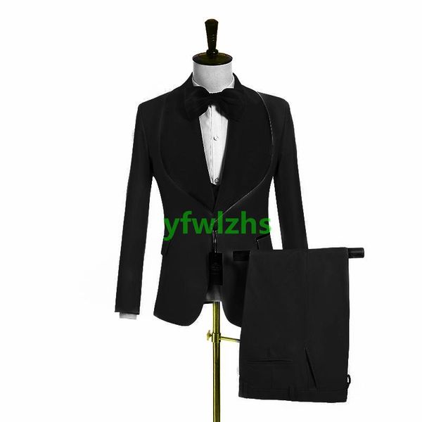 men's suits & blazers handsome one button groomsmen shawl lapel groom tuxedos men wedding/prom/dinner blazer(jacket+pants+vest+tie) 445, White;black
men's suits & blazers handsome one button groomsmen shawl lapel groom tuxedos men wedding/prom/dinner blazer(jacket+pants+vest+tie) 445, White;black