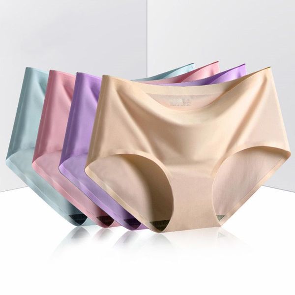 women's panties women ice silk seamless breathable underwear cozy panty large size brief invisible, Black;pink
women's panties women ice silk seamless breathable underwear cozy panty large size brief invisible, Black;pink