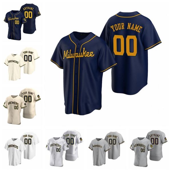 22 christian yelich brewers jersey 8 ryan braun 53 brandon woodruff 12 justin smoak 6 lorenzo cain keston hiura lorenzo custom baseball jers, Blue;black
22 christian yelich brewers jersey 8 ryan braun 53 brandon woodruff 12 justin smoak 6 lorenzo cain keston hiura lorenzo custom baseball jers, Blue;black