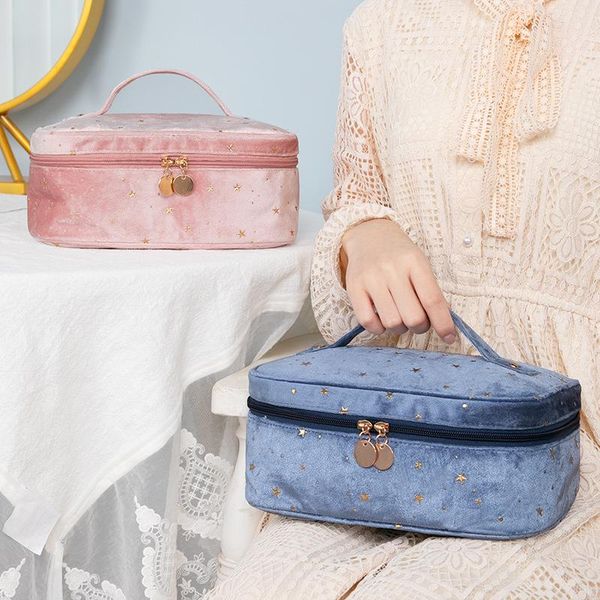 cosmetic bags & cases star print make up bag fashion soft travel storage women makeup organizer toiletry neceser beauty kit case
cosmetic bags & cases star print make up bag fashion soft travel storage women makeup organizer toiletry neceser beauty kit case