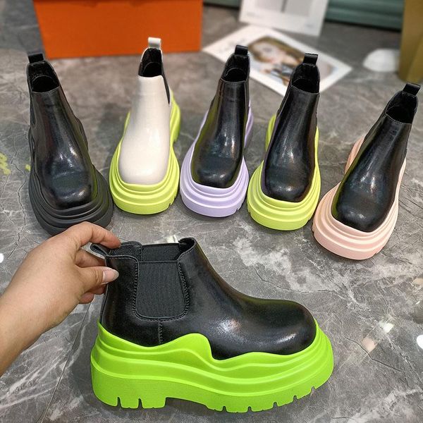 boots fashion women's shoes 2021 european goods leather smoke tube platform short, Black
boots fashion women's shoes 2021 european goods leather smoke tube platform short, Black