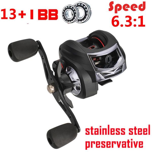 q&l 13+1 bb baitcasting reel 6.3:1 high speed fishing 8kg max drag left right hand reinforced reels
q&l 13+1 bb baitcasting reel 6.3:1 high speed fishing 8kg max drag left right hand reinforced reels
